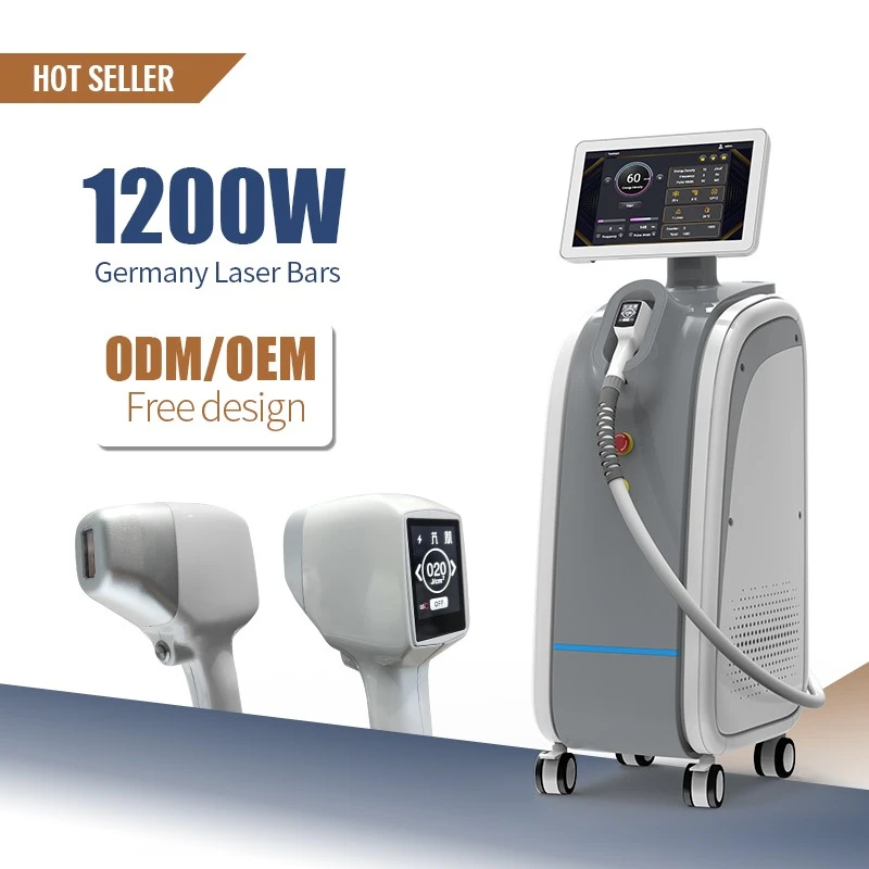 Professional 4 Wavelengths Diode Laser Hair Removal Machine