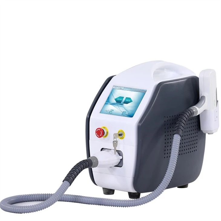 Rimozione del tatuaggio della macchina di bellezza del produttore cinese Dual 1064nm e 532nm Laser YAG Lazer di Apolo