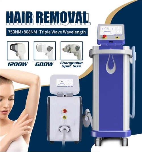 Per tutta la pelle depilazione macchina diodi laser