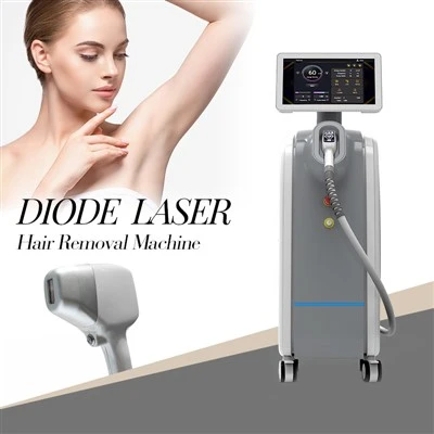 depilazione laser a diodi per capelli chiari e sottili, tipo di pelle scura.