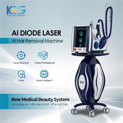 Attrezzatura per la depilazione con laser a diodi