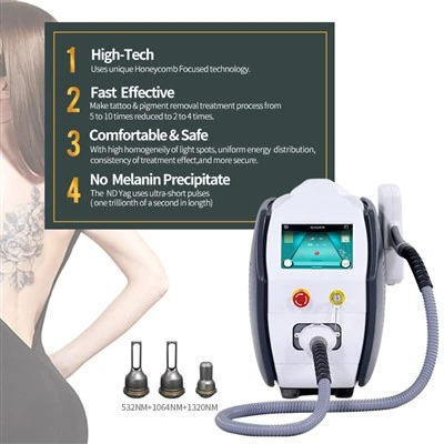 Macchina per la rimozione di tatuaggi laser ND YAG