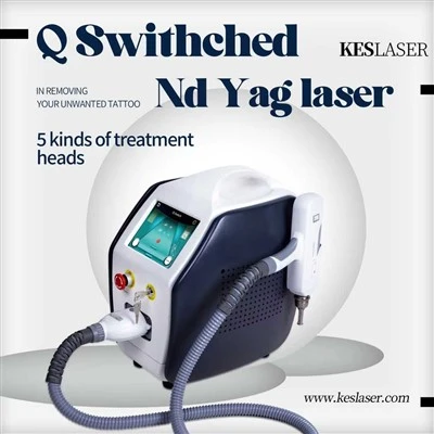 Sistema laser Qswitched ND YAG
