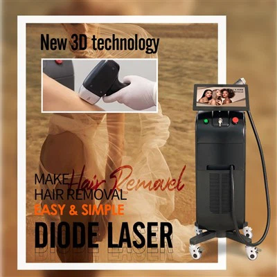 Laser a diodo 808 tradizionale per la depilazione